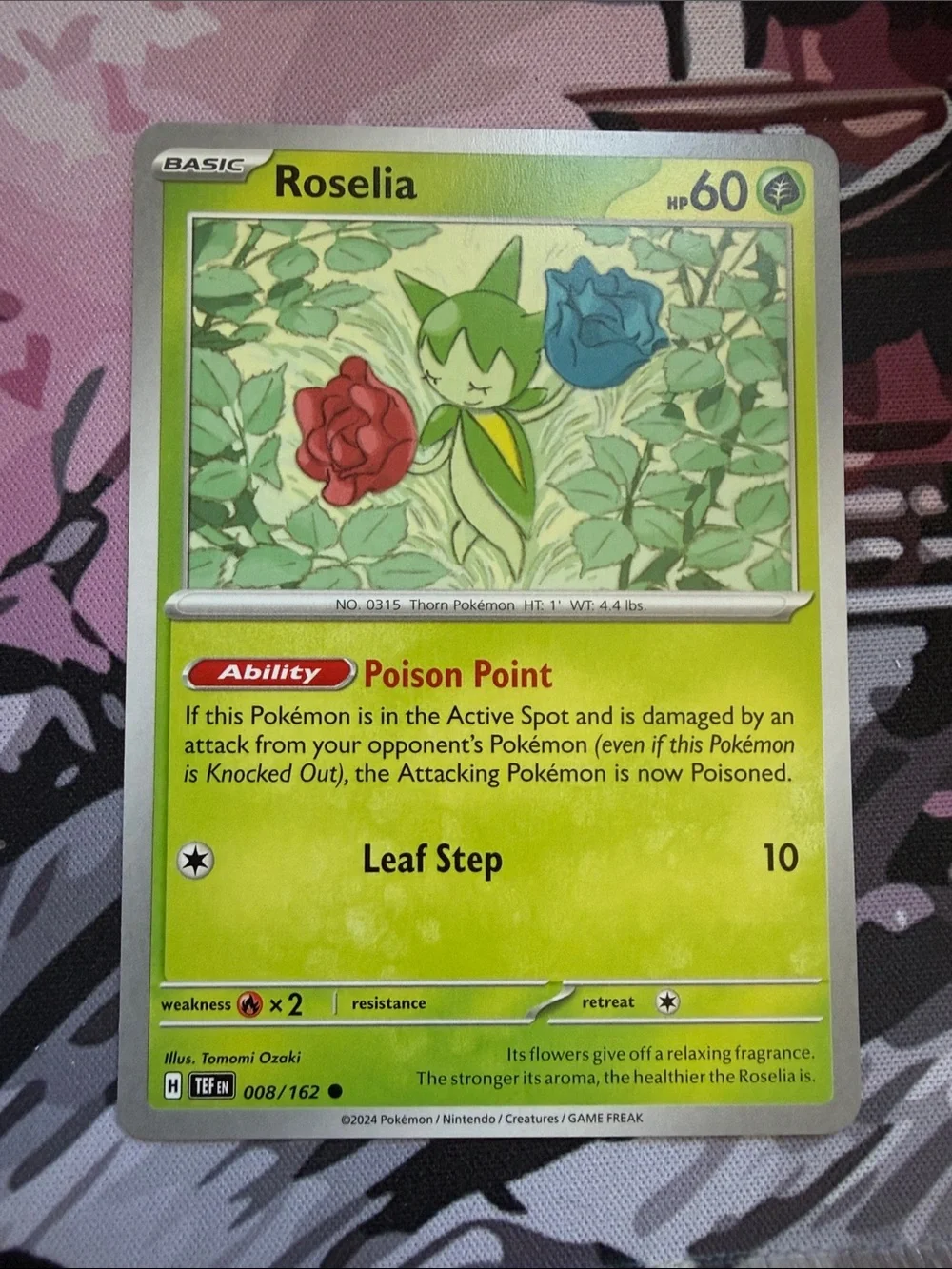 🌸 Flower Garden Pokémon Card Lot | Roserade Sunkern Cherubi ✨5/$25✨